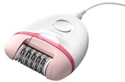 Philips Satinelle Essential Kompaktiškas laidinis epiliatorius BRE255/00