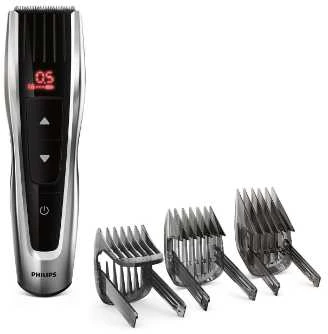 Plaukų kirpimo mašinėlė Philips 9000 serija, HC9420/15, 60 ilgio nustatymų, įkraunama