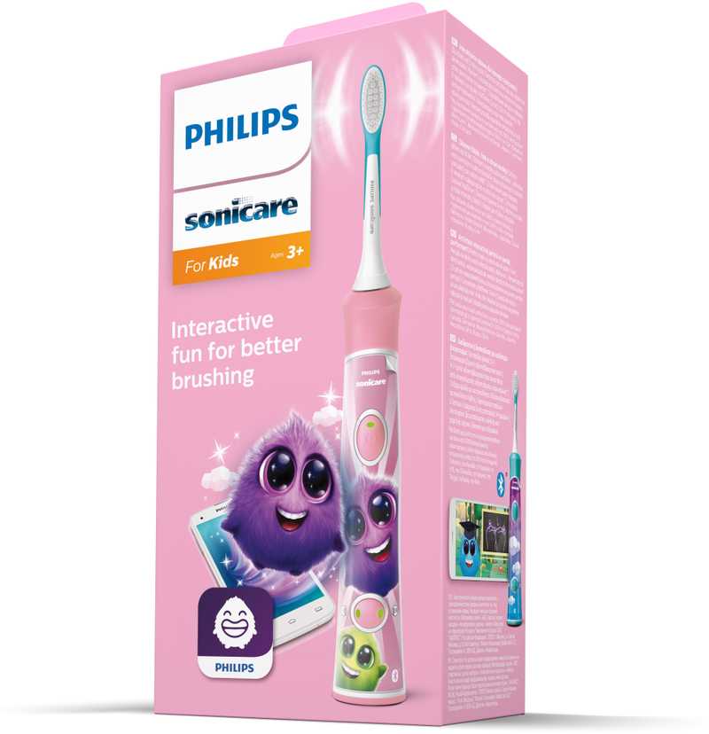 Philips „Sonic“ elektrinis dantų šepetėlis vaikams, HX6352/42