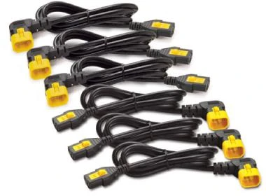 Apc maitinimo laido rinkinys (6 vnt.), Užraktas, C13–C14, 0,6 m