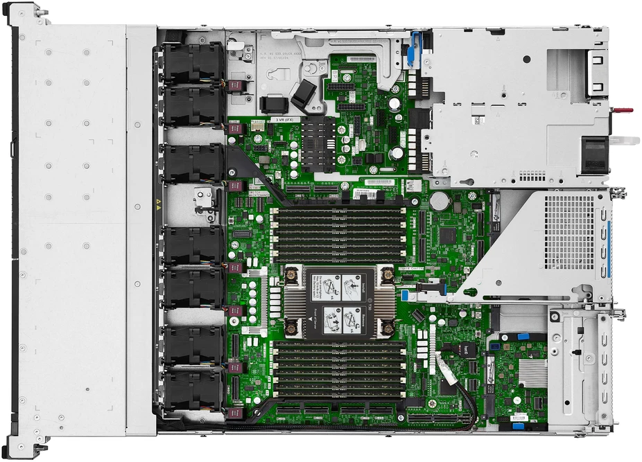 Procesorius Hewlett Packard (HP) HPE ProLiant Compute DL320 Gen12 6515P 2.3GHz 16c 1P 1x64GB-R 8SFF MR408i-o 2x1000W PS EU Server