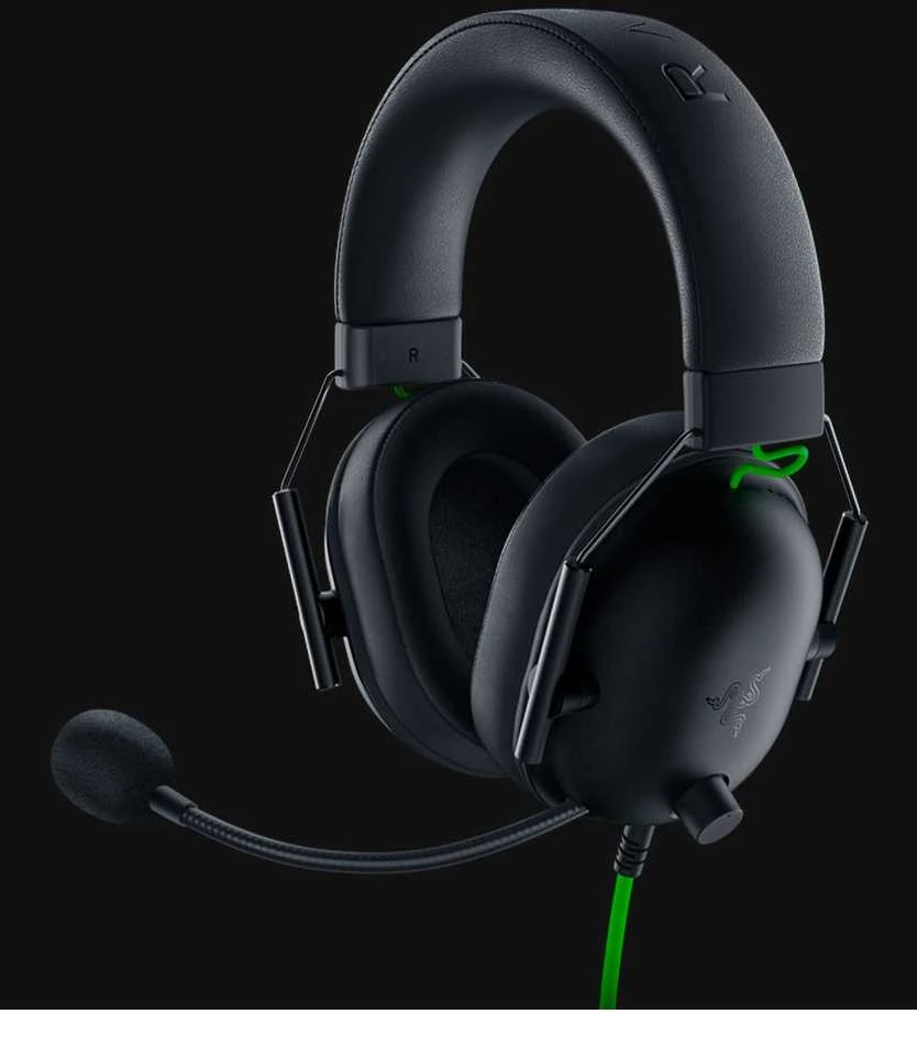 Razer Ausinės Žaidimams | BlackShark V2 X (PlayStation Licensed) | su laidu | Over-Ear | Mikrofonas | Juodas