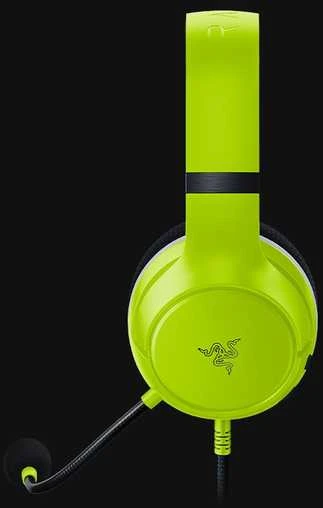 Razer Ausinės Žaidimams / skirta  Xbox, su mikrofonu, Lime, su laidu