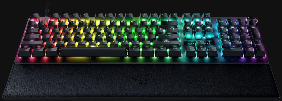 Razer Huntsman V3 Pro Klaviatūra su laidu žaidimams Full size, RGB, US, Juodas