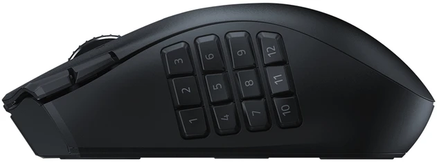 Razer | Naga V2 HyperSpeed | Wireless | Pelė žaidimams | 2.4GHz, Bluetooth | Juodas | No