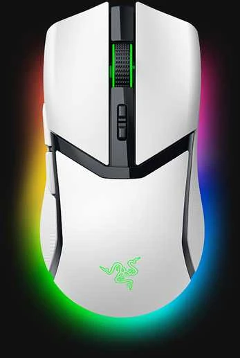 Pelė Myszka žaidimams Razer Cobra Pro belaidė 30000 dpi optinė balta