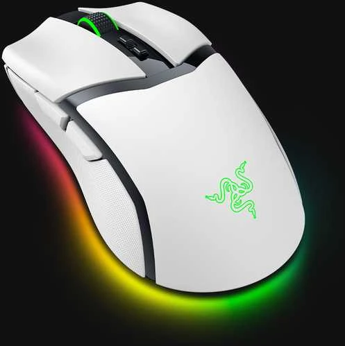 Pelė Myszka žaidimams Razer Cobra Pro belaidė 30000 dpi optinė balta