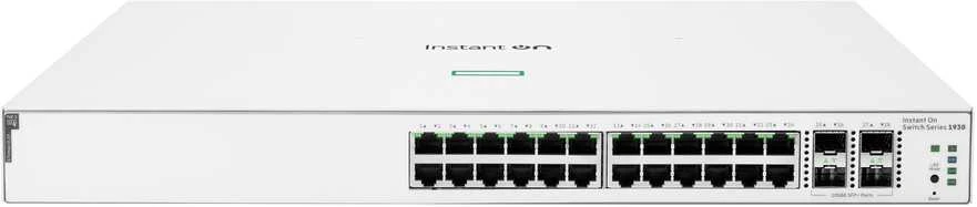 Šakotuvas Hewlett Packard (HP) HPE Networking Instant On Switch 24p Gigabit CL4 PoE 4p SFP+ 195W 1930