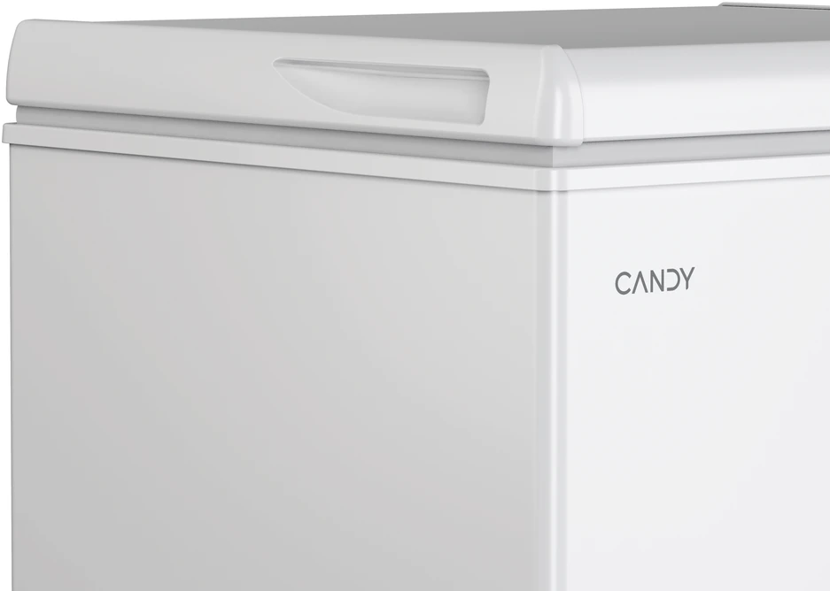 Dežės tipo šaldiklis Candy Artico CCHH 200E, baltos spalvos