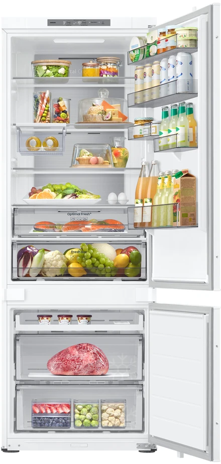 SAMSUNG Built-in Šaldytuvas BRB38G705DWWEF, height 193.5 cm, width 69 cm, 389l, Energy class D, No frost