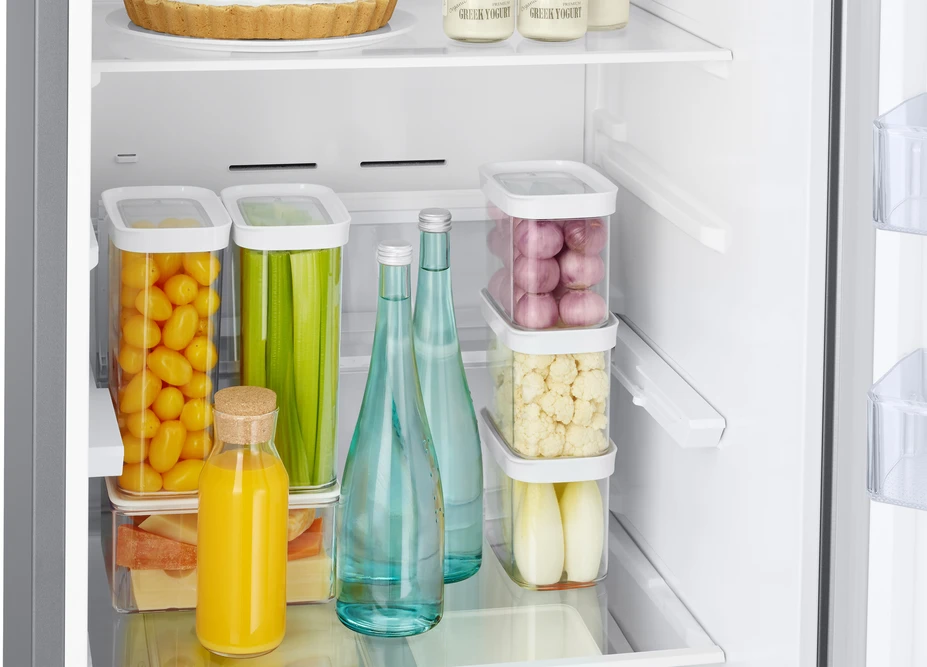 Samsung Šaldytuvas RB38C671DSA/EF, height 203cm, 390l, Energy class D, šaldiklis 114l, fridge 276l (Pažeista pakuotė)