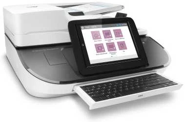 Skeneris Hewlett Packard (HP) HP Digital Sender Flow 8500 fn2 skaitytuvas / dokumentų darbo stotis – A3 spalvotas 600 dpi, plokščias / lapų tiekimo nuskaitymas, automatinis dokumentų tiektuvas, automatinis dvipusis, OCR / nuskaitymas į tekstą, 100 ppm, 10 000 puslapių per dieną