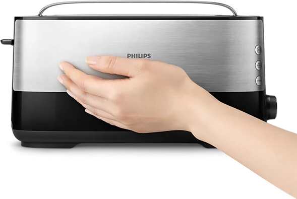 Skrudintuvas Philips HD2692/90 Viva Collection, Pilkos/Juodos spalvos (Pažeista pakuotė)