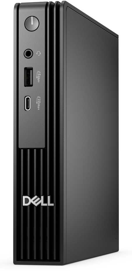 Stacionarus kompiuteris Dell Pro Micro QCM1250/Core i3-14100T/8GB/512GB SSD/Integrated/WLAN + BT/W11Pro/ 3yrs Prosupport