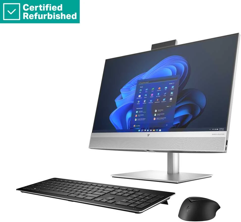HP Elite 840 G9 All-In-One su priedais
