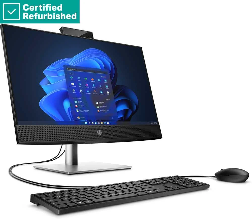 HP Pro 440 G9 AIO kompiuteris su klaviatūra ir pele