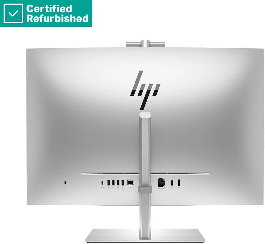 Hewlett Packard (HP) RENEW Sidabrinis HP Elite 870 G9 AIO All-In-One 27 - i7-14700, 16GB, 512GB SSD, 27 FHD Non-Touch AG, Height Adjustable, FPR, Win 11 Pro, 1 metai (Atnaujinta)