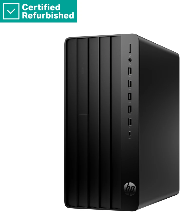Stacionarus kompiuteris Hewlett Packard (HP) RENEW GOLD HP Pro 290 G9 Tower - i3-14100, 8GB, 512GB SSD, USB Mouse, DOS, 1 metai