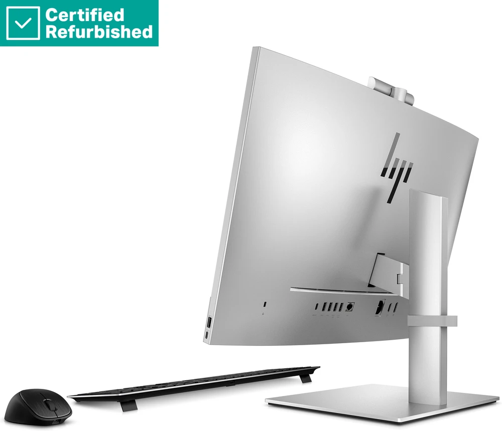 Stacionarus kompiuteris Hewlett Packard (HP) RENEW Sidabrinis HP Elite 840 G9 AIO All-In-One 24 - i7-14700, 16GB, 512GB SSD, 23.8 FHD Non-Touch AG, VESA/Height Adjustable, Win 11 Pro, 1 metai