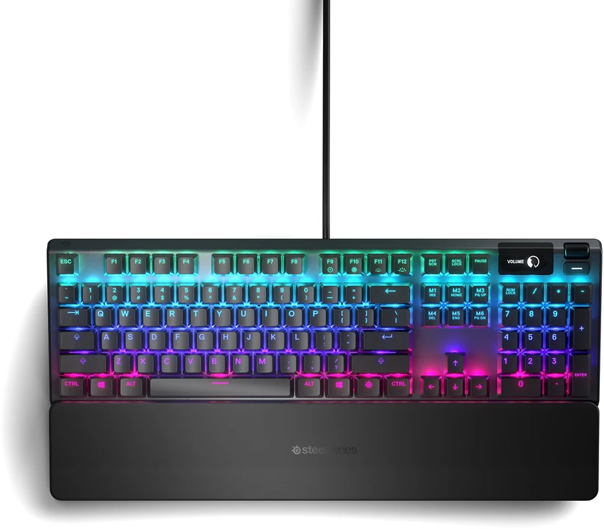 Klaviatūra SteelSeries Apex 5, US kalba, Juodos spalvos