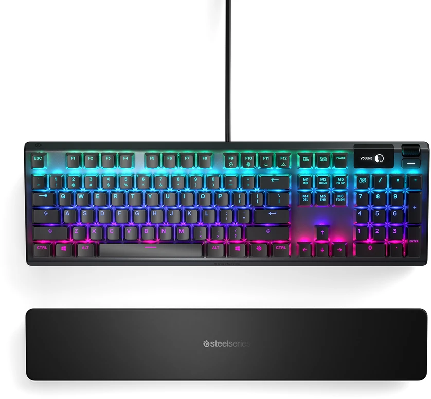 Klaviatūra SteelSeries Apex 5, US kalba, Juodos spalvos