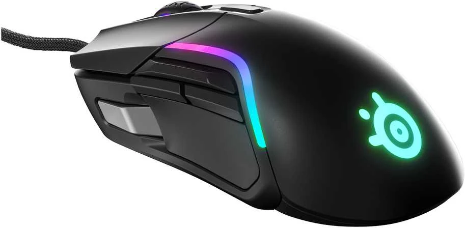 Žaidimų pelė SteelSeries Rival 5, Juodos spalvos