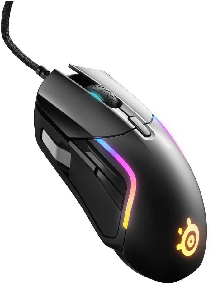 Žaidimų pelė SteelSeries Rival 5, Juodos spalvos