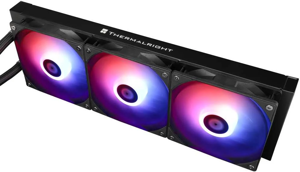 Thermalright Aqua Elite 360 ARGB radiatorius su ventiliatoriais
