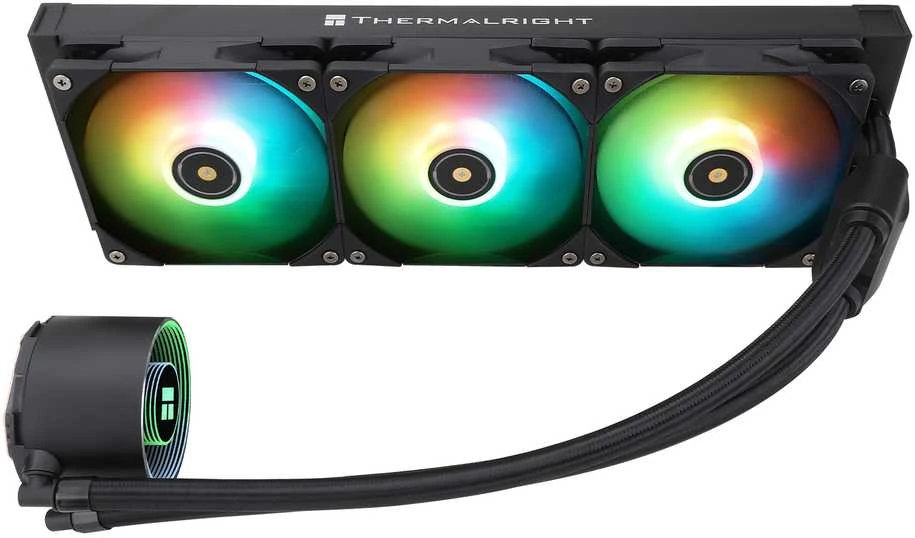 Thermalright Frozen Notte 360 ARGB V2 Juodas (360mm) (Juodas) Procesoriaus AIO Aušintuvas