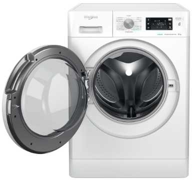WHIRLPOOL Skalbimo mašina FFB 8258 WV EE, 8kg, 1200 rpm, Energy class B, Gylis 63 cm, Steam refresh