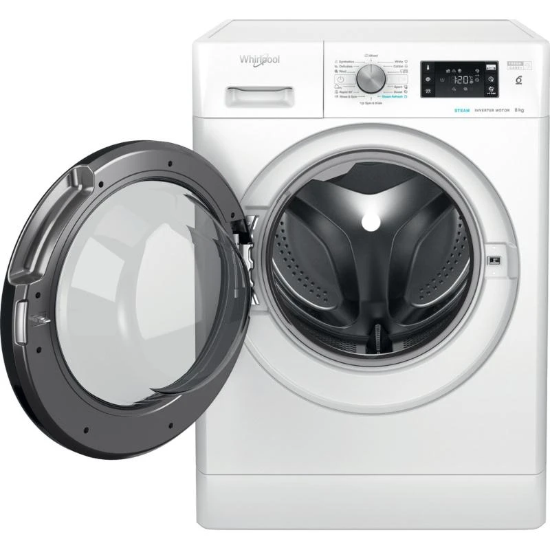 WHIRLPOOL Skalbimo mašina FFB 8469 BV EE, 8kg, 1400 rpm, Energy class A, Gylis 63 cm, Inverter motor, Steam refresh