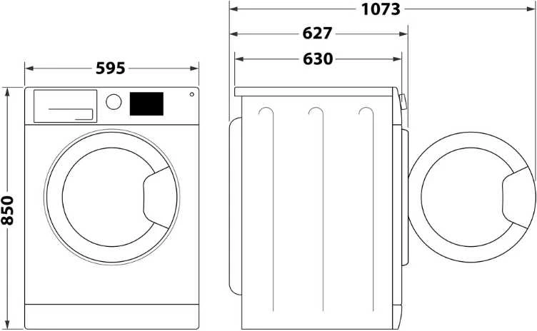 WHIRLPOOL Skalbimo mašina FFB 9469 BV EE, 9kg, 1400 rpm, Energy class A, Gylis 63 cm, Steam refresh