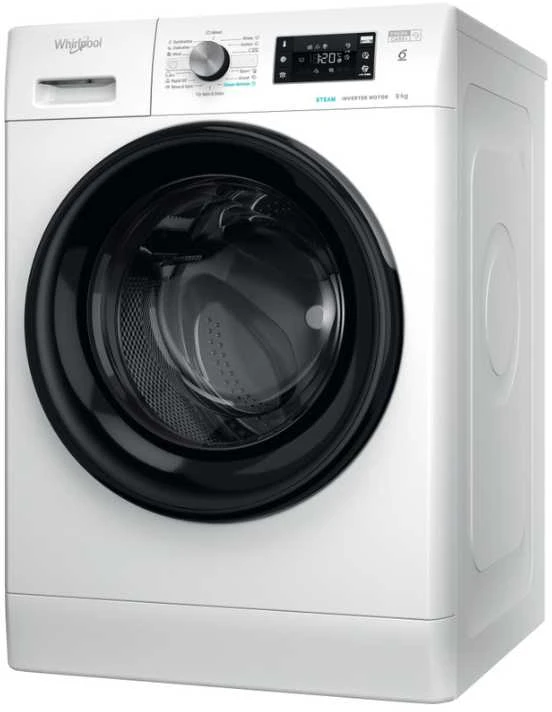 WHIRLPOOL Skalbimo mašina FFB 9469 BV EE, 9kg, 1400 rpm, Energy class A, Gylis 63 cm, Steam refresh