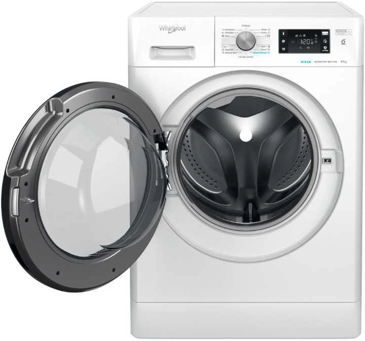 WHIRLPOOL Skalbimo mašina FFB 9469 BV EE, 9kg, 1400 rpm, Energy class A, Gylis 63 cm, Steam refresh
