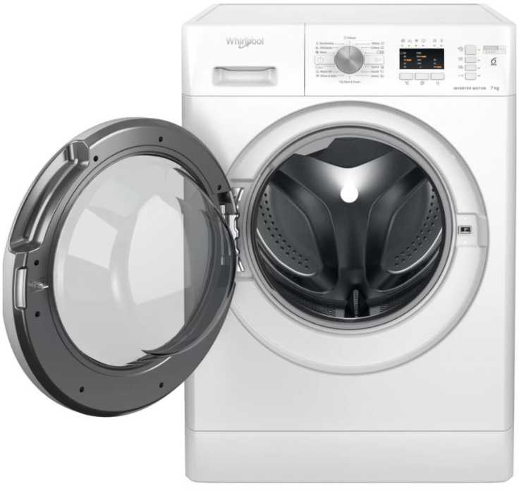 WHIRLPOOL Skalbimo mašina FFL 7259 W EE, 7kg, 1200 rpm, Energy class B, Gylis 57.5 cm