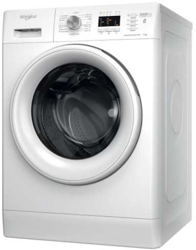 WHIRLPOOL Skalbimo mašina FFL 7259 W EE, 7kg, 1200 rpm, Energy class B, Gylis 57.5 cm