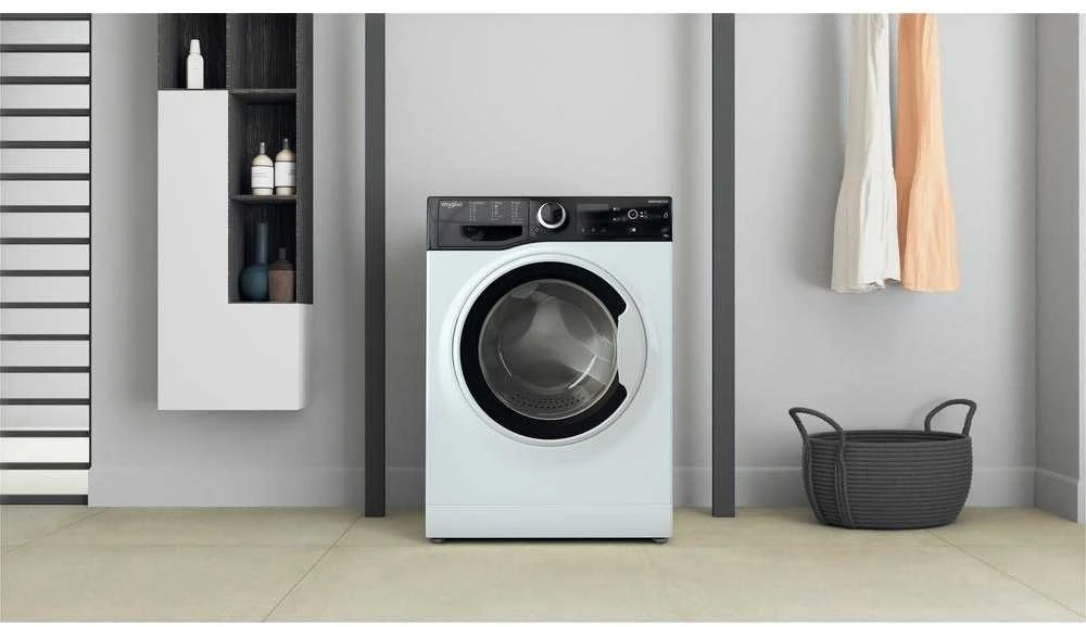 WHIRLPOOL Skalbimo mašina WRBSS 6249 W EU, 6kg, 1200 rpm, Energy class C, Gylis 42.5 cm, Inverter motor