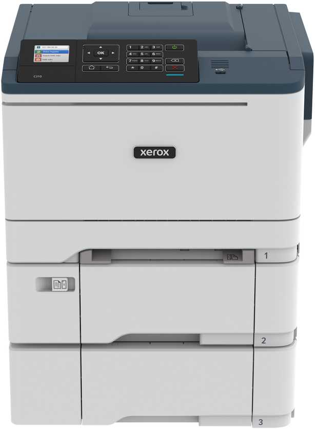 Spausdintuvas Xerox C310 A4 color 33ppm. Duplex, network, wifi, USB, 250 sheet paper tray