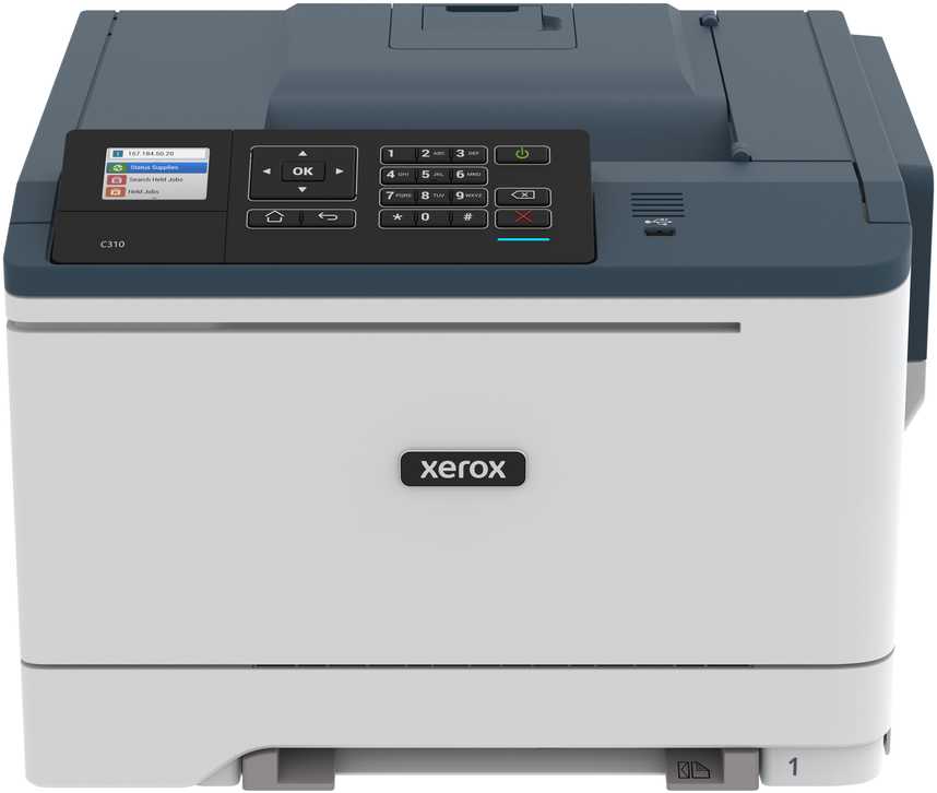Spausdintuvas Xerox C310 A4 color 33ppm. Duplex, network, wifi, USB, 250 sheet paper tray