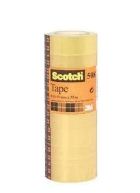 Staples Kabės Scotch tape skaidri 508 15mmx33m 10/p