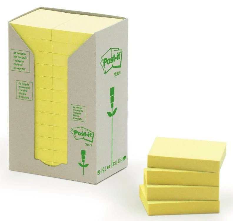 Post-it lapelių rinkinys kartoninėje dėžutėje