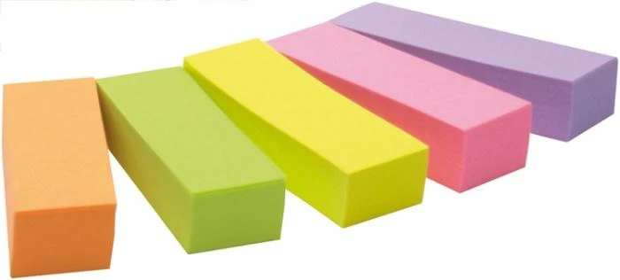 3M Lipnūs žymekliai Post-it, 15 x 50 mm, 5 spalvos