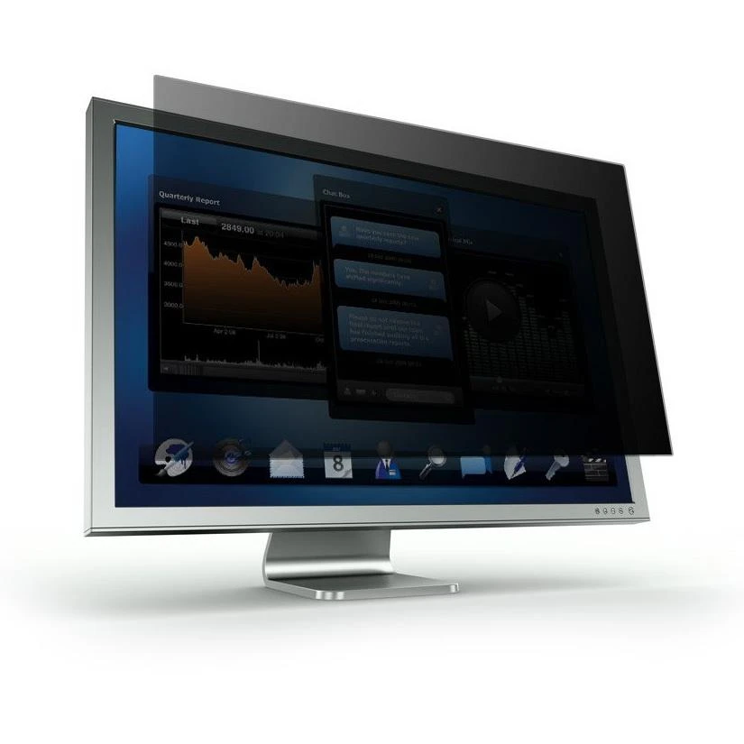 3M PF21.5W9 Privacy Filter for LCD Monitorius 21.5" Juodas, 53.3 x 43.2 x 1.3 mm