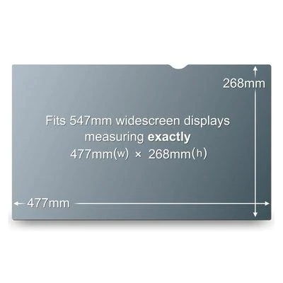 3M PF21.5W9 Privacy Filter for LCD Monitorius 21.5" Juodas, 53.3 x 43.2 x 1.3 mm
