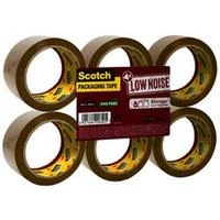 3M SCOTCH® pakavimo juosta (S5066F6), akrilas, 50 mm, 66 m, ruda - 8021684006005