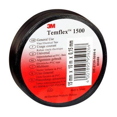 3M Izoliacinė juosta 15mm juoda
