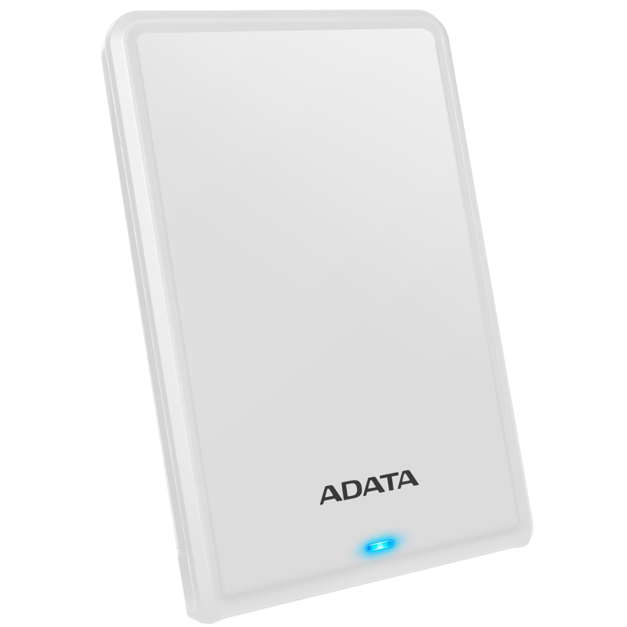 Išorinis kietasis diskas Adata HV620S 1TB 2.5", USB 3.1 (suderinamas su USB 2.0), Baltas