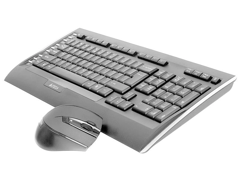 Belaidė klaviatūra su pele A4Tech 9300F