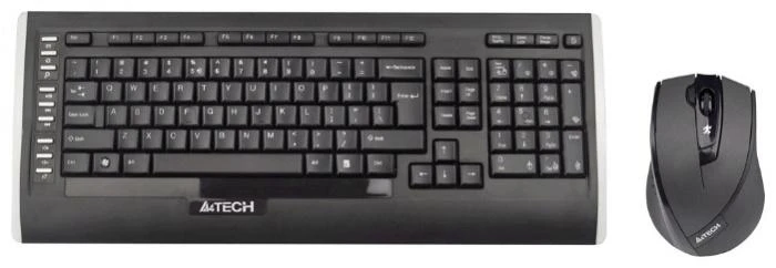 Belaidė klaviatūra su pele A4Tech 9300F
