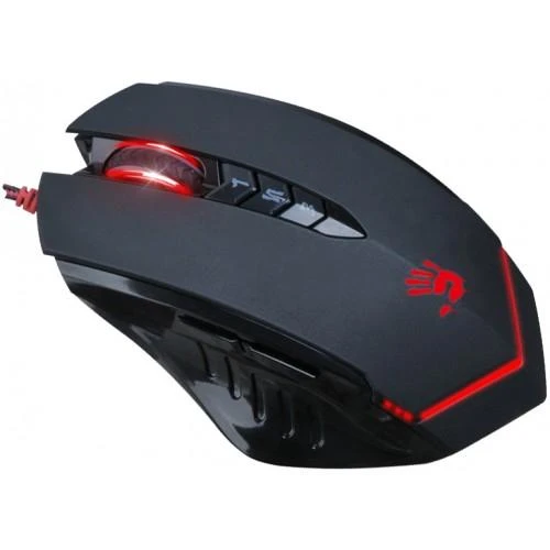 A4Tech Bloody Activated Pelė žaidimams V8MA su laidu, No, Juodas, Gaming, No,
